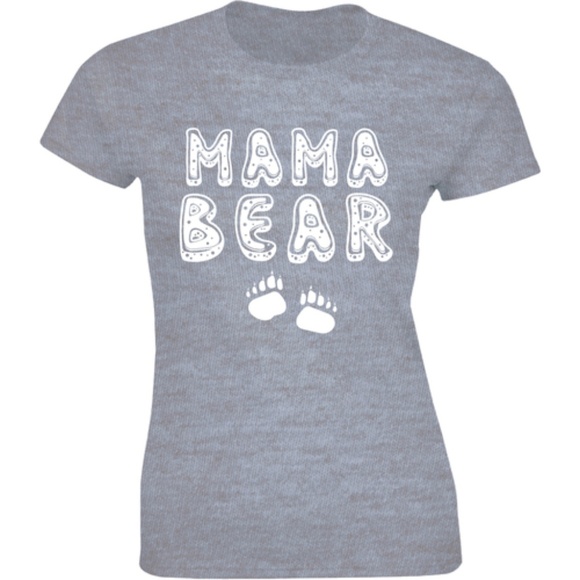 Half It Tops - Mama Bear Small Bear Mother's Day Mom Life T-shirt Half It Tops - Mama Bear Small Bear Mother's Day Mom Life T-shirt